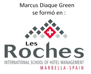 Les Roches Marbella, Marcus Diaque